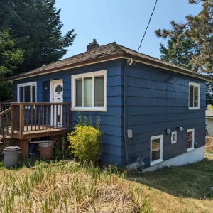 summer bold blue color trend for home exterior